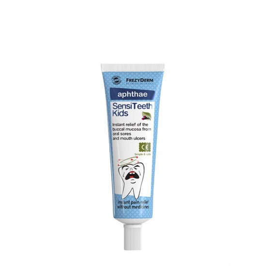 Frezyderm SensiTeeth Kids Aphthae Gel Προϊόν για Ανακούφιση Ούλων για Άφθες & Στοματικά Έλκη 25ml