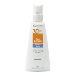 Frezyderm Sun Screen Anti-Seb Αδιάβροχη Αντηλιακή Λοσιόν Προσώπου και Σώματος SPF30 σε Spray 150ml Frezyderm Sun Screen Anti-Seb Αδιάβροχη Αντηλιακή Λοσιόν Προσώπου και Σώματος SPF30 σε Spray 150ml