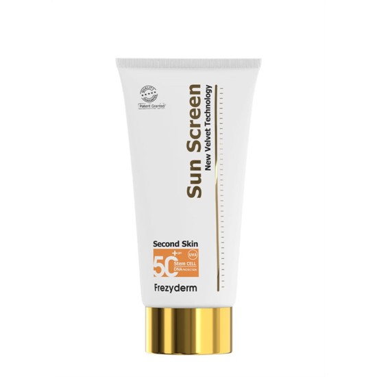 Frezyderm Sun Screen Velvet Αδιάβροχη Αντηλιακή Κρέμα Σώματος SPF50 125ml