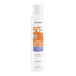 Frezyderm Invisible Αδιάβροχη Αντηλιακή Λοσιόν Προσώπου και Σώματος SPF50 σε Spray 200ml Frezyderm Invisible Αδιάβροχη Αντηλιακή Λοσιόν Προσώπου και Σώματος SPF50 σε Spray 200ml