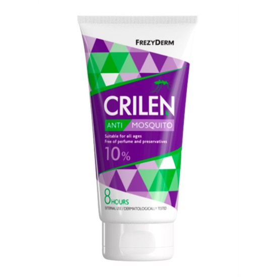 Frezyderm Crilen Anti Mosquito 10% Άοσμο Εντομοαπωθητικό Γαλάκτωμα Κατάλληλο για Παιδιά 150ml