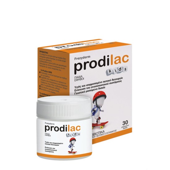 Frezyderm Prodilac Kids Προβιοτικά για Παιδιά 30 μασώμενες ταμπλέτες με γεύση μανταρίνι