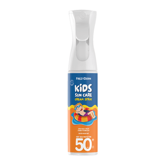 Frezyderm Αδιάβροχο Παιδικό Αντηλιακό Spray Kids Sun Care για Πρόσωπο & Σώμα SPF50+ 275ml