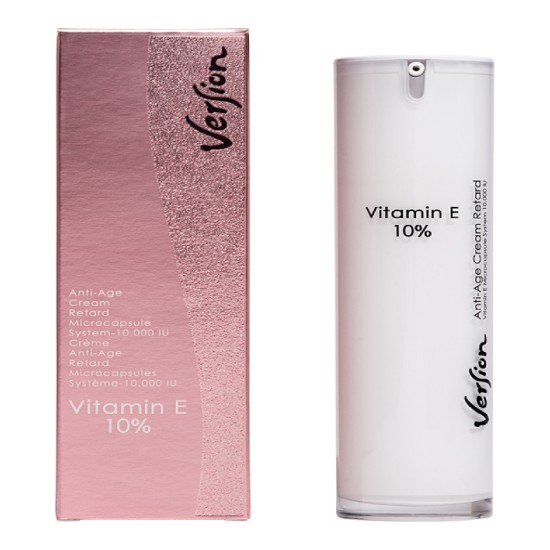 Version Vitamin E 10% Face Cream Pump 50ml