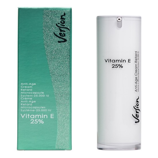 Version Vitamin E 25% Face Cream Pump 50ml 