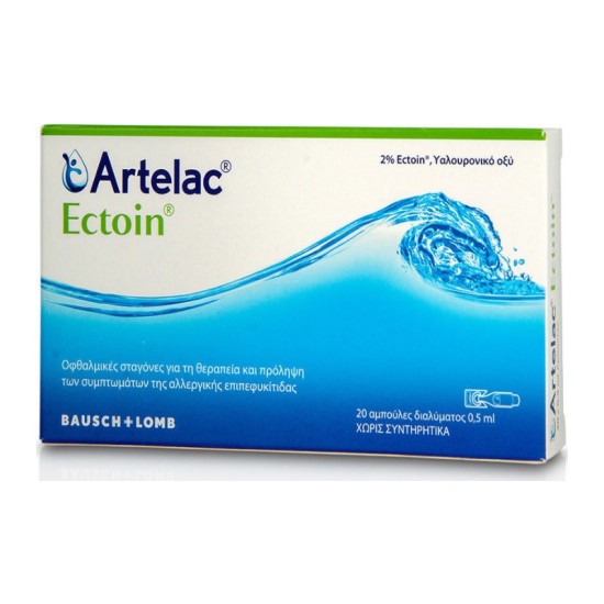 Bausch & Lomb Artelac Ectoin 20 x 0.5ml