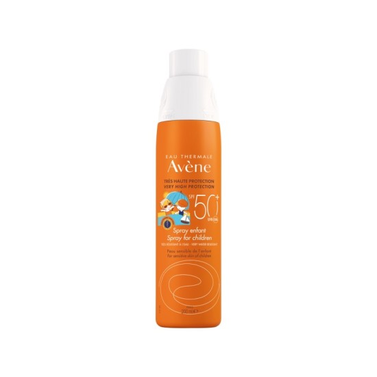 Avene Αδιάβροχο Παιδικό Αντηλιακό Spray Eau Thermale για Πρόσωπο & Σώμα SPF50+ 200ml