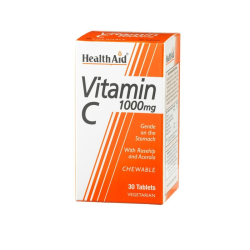 Health Aid Vitamin C 1000mg 30 μασώμενες ταμπλέτες Health Aid Vitamin C 1000mg 30 μασώμενες ταμπλέτες