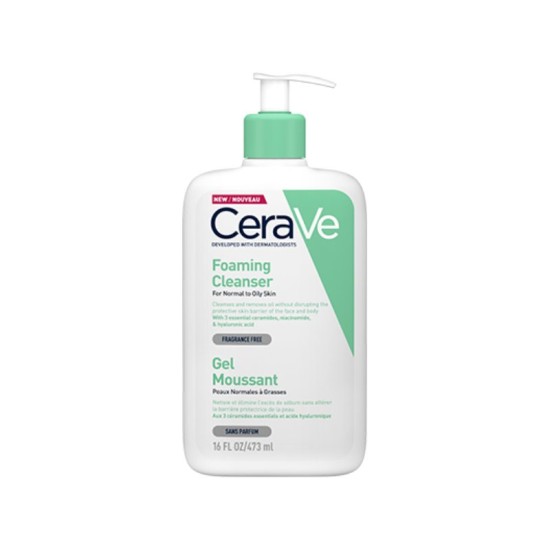 CeraVe Foaming Gel Normal To Oily Cleanser 236ml