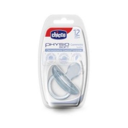 Chicco Physio Soft, Όλο Σιλικόνη 12m+ 1τμχ Chicco Physio Soft, Όλο Σιλικόνη 12m+ 1τμχ