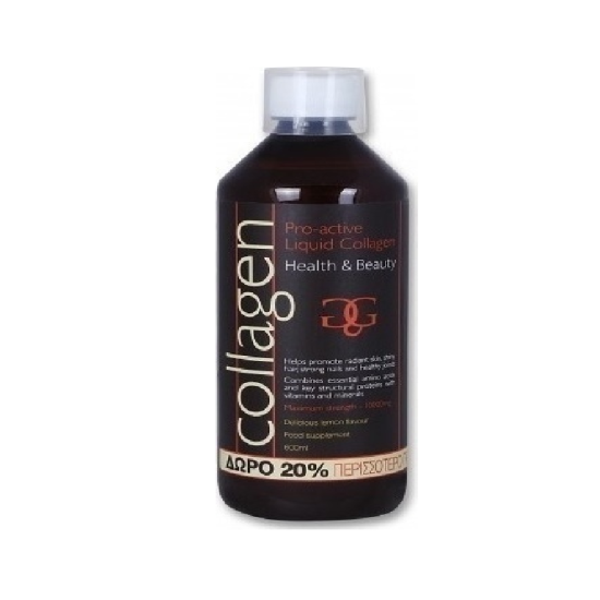 Collagen Power Collagen Pro-active Liquid Λεμόνι 600ml