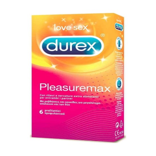 Durex Pleasuremax 6τμχ