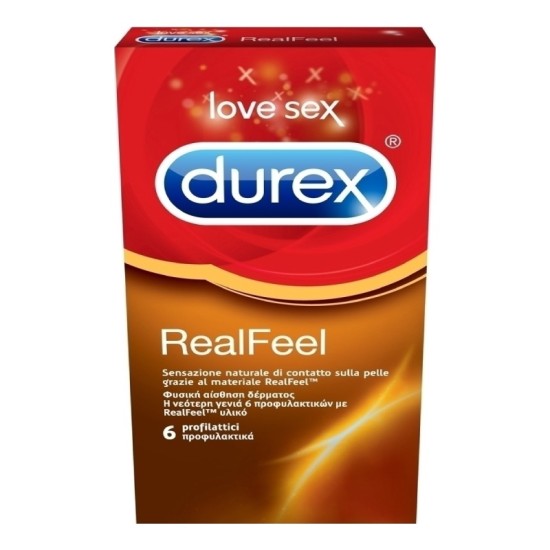 Durex Real Feel 6τμχ