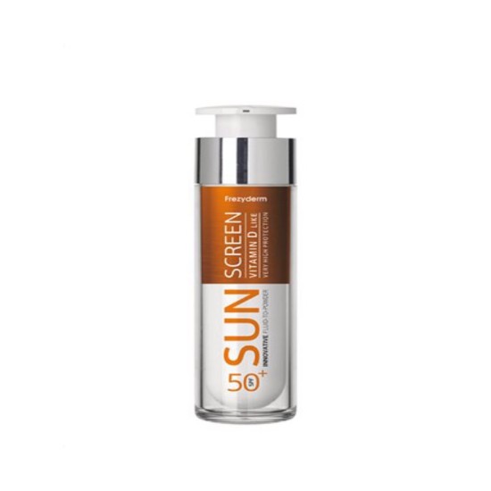 Frezyderm Sun Screen Vitamin D Like Skin Benefits Fluid to Powder SPF50 50ml