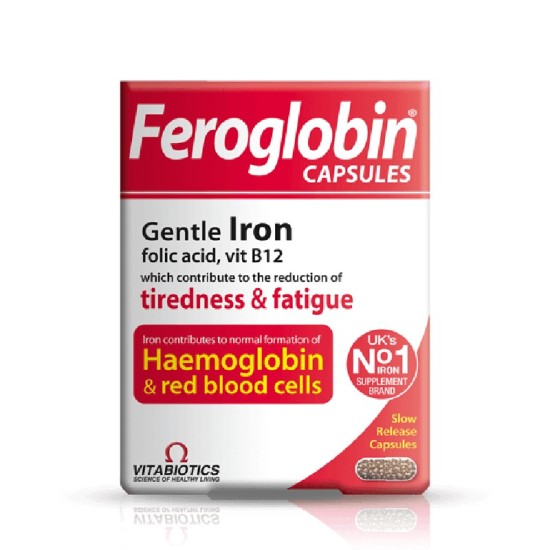 Vitabiotics Feroglobin 30κάψουλες