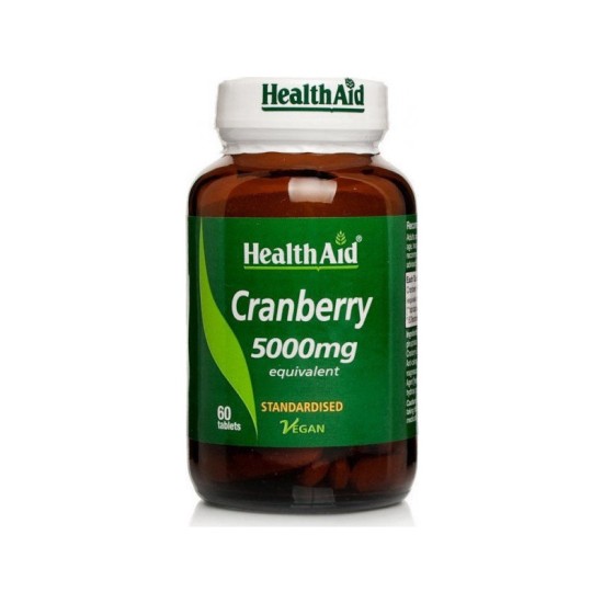 Health Aid Cranberry Extract 5000mg 60 ταμπλέτες