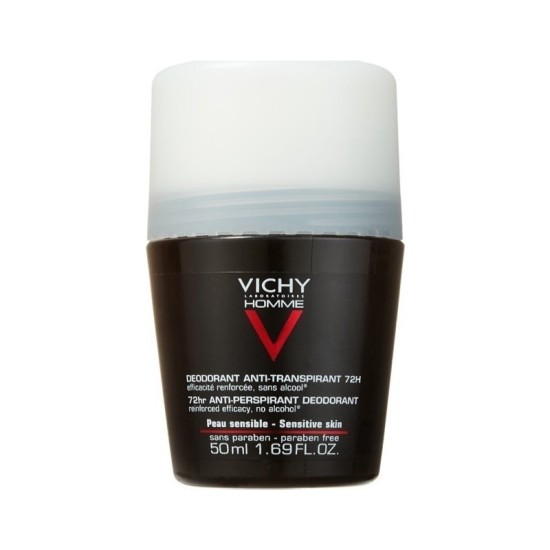 Vichy Homme Deodorant Anti-Transpirant Roll-On 72h 50ml