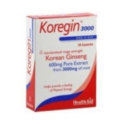 Health Aid Koregin 3000 600 mg Blister 30 κάψουλες Health Aid Koregin 3000 600 mg Blister 30 κάψουλες