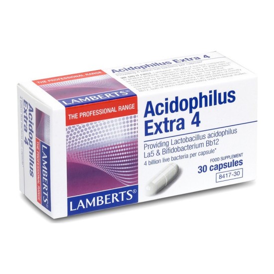 Lamberts Acidophilus Extra 4 30 κάψουλες