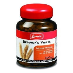 Lanes Brewers Yeast 200 ταμπλέτες Lanes Brewers Yeast 200 ταμπλέτες