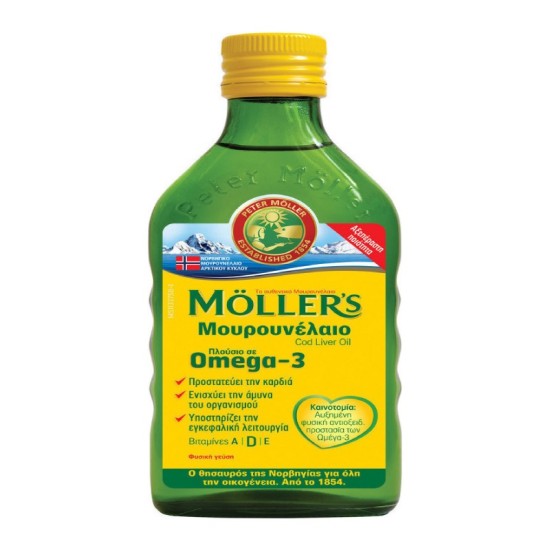 Moller's Cod Liver Oil 250ml Natural