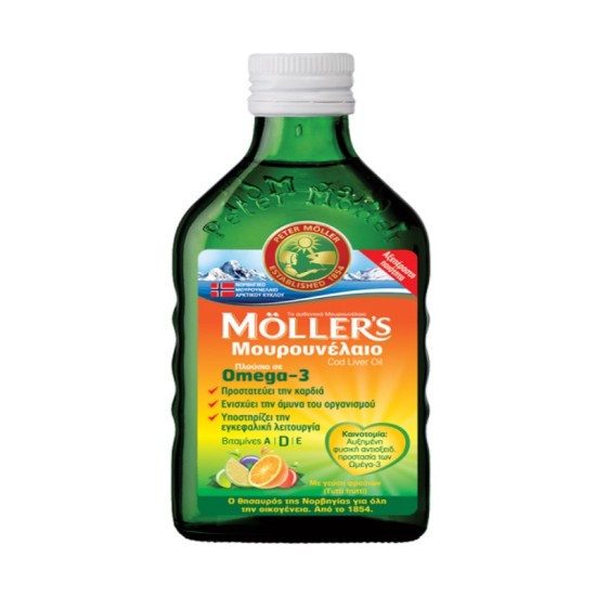 Moller's Cod Liver Oil 250ml Tutti Frutti