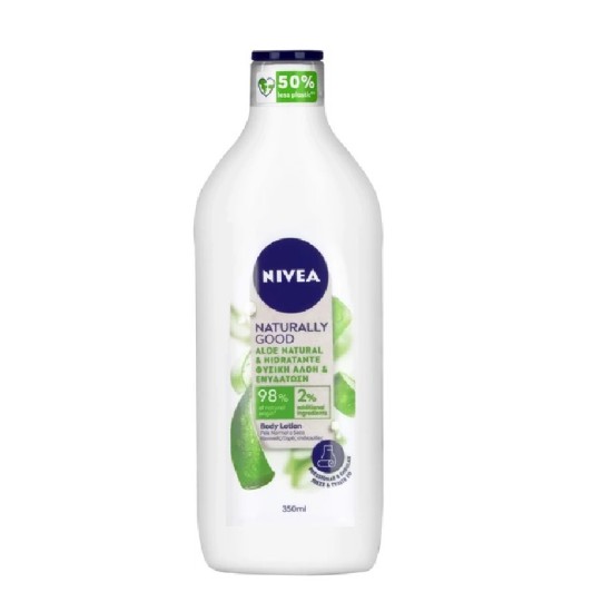 Nivea Naturally Good Natural Aloe & Hydration Natural Aloe & Hydration Ενυδατική Lotion Σώματος 350ml