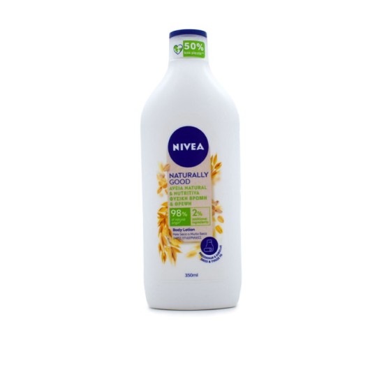 Nivea Naturally Good Natural Oat & Nourishment Ενυδατική Lotion Σώματος 350ml