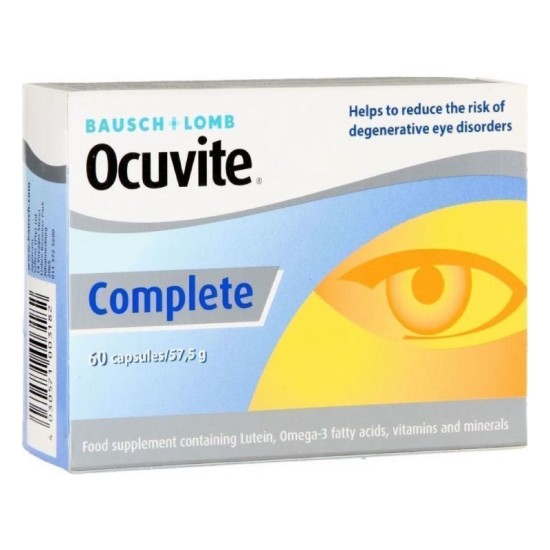 Bausch & Lomb Ocuvite Complete Caps 60 ταμπλέτες