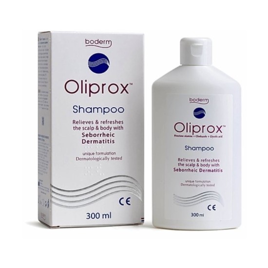 Boderm Oliprox Shampoo Σαμπουάν Κατά της Σμηγματορροϊκής Δερματίτιδας 300ml