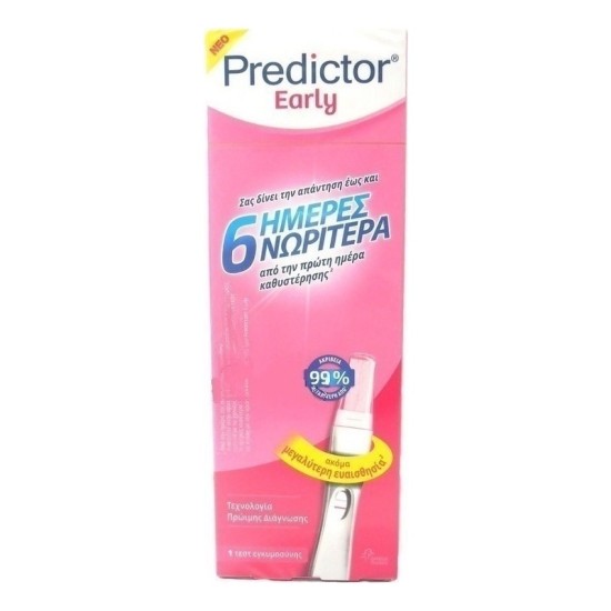 Predictor Early Test 6 Ημέρες Νωρίτερα 1τμχ