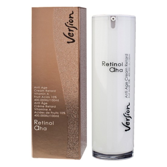 Version Retinol 10% AHA Face Cream Pump 50ml