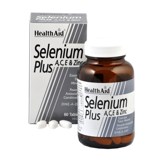 Health Aid Selenium Plus 60 ταμπλέτες