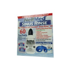NEILMED SINUS RINSE REGULAR KIT 60 SACHETS NEILMED SINUS RINSE REGULAR KIT 60 SACHETS