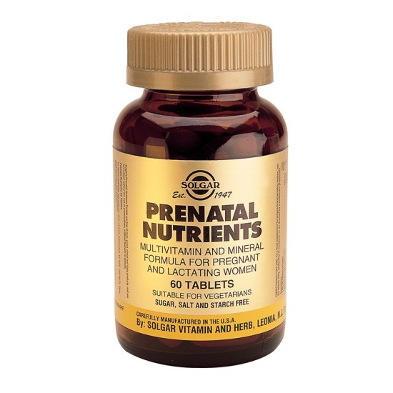 Solgar Prenatal Nutrients 60 ταμπλέτες