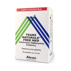 Alcon Tears Naturale Free Med 30 x 0.4ml Alcon Tears Naturale Free Med 30 x 0.4ml