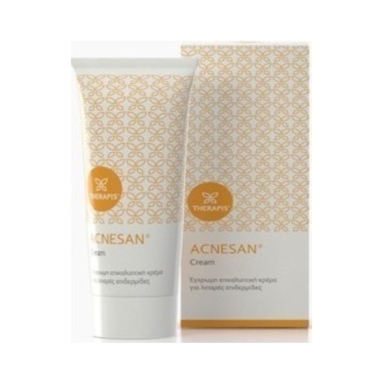 Therapis Acnesan Cream Έγχρωμη Επικαλυπτική Κρέμα για Λιπαρές Επιδερμίδες 75ml