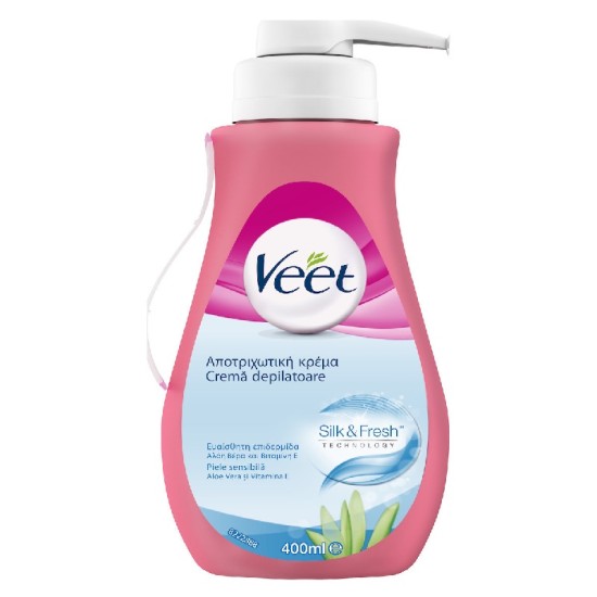 Veet Αποτριχωτική Κρέμα Για Ευαίσθητο Δέρμα 400ml