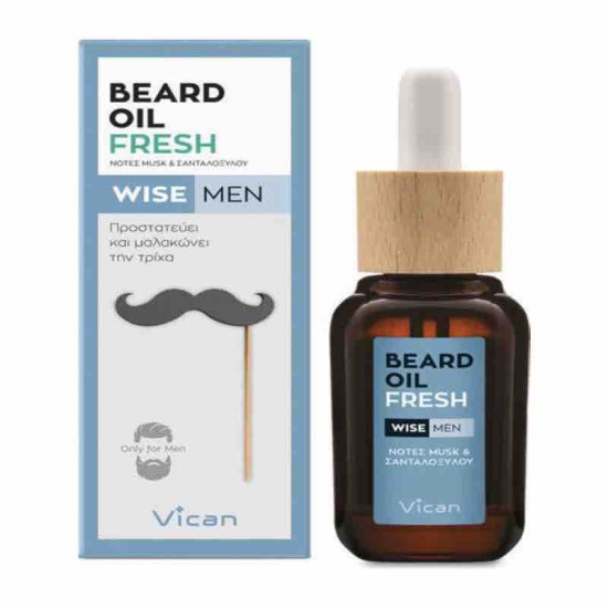 Vican Wise Men Beard Oil Fresh 30ml