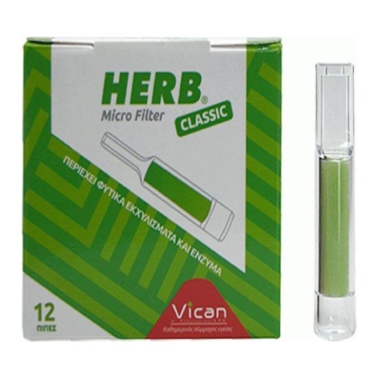 Vican Πίπα Herb Disposable Type Micro Filters 12τμ