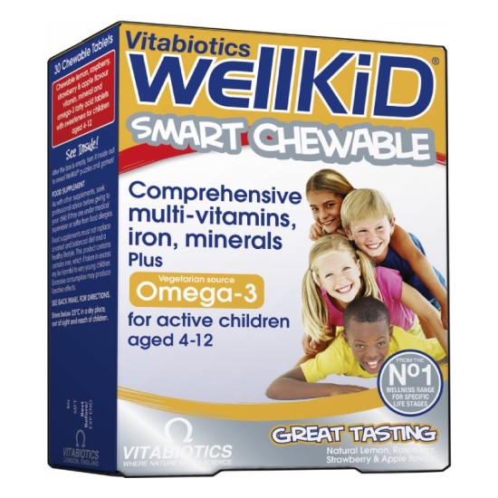 Vitabiotics Wellkid 30 μασώμενες ταμπλέτες
