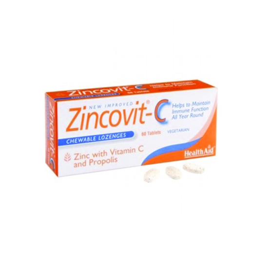 Health Aid C Zincovit 60 ταμπλέτες